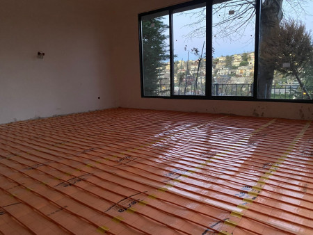 Seramik altı ısıtma sistemi (Acarkent villaları,Beykoz)
